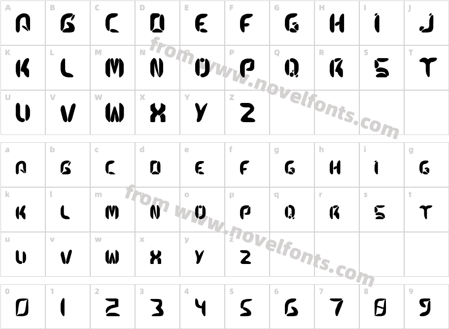 Kismet UltraBlackCharacter Map