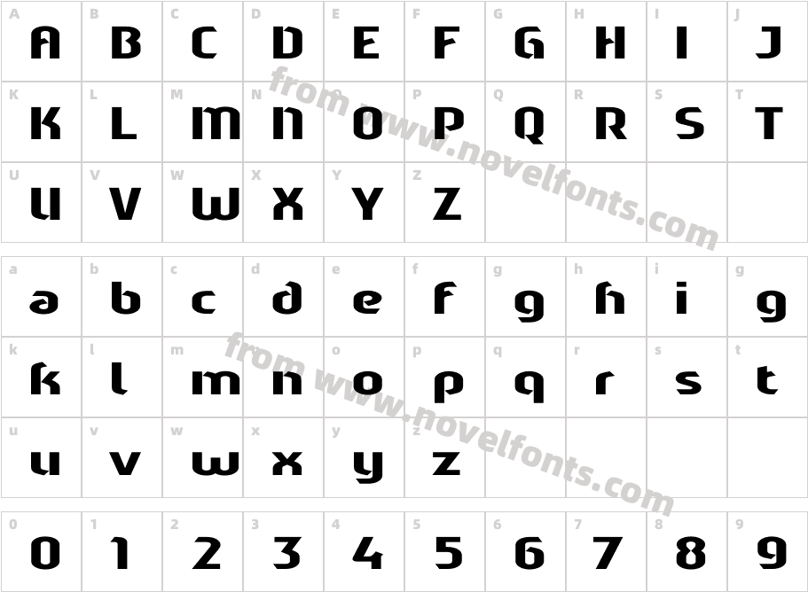 Sliced WideCharacter Map