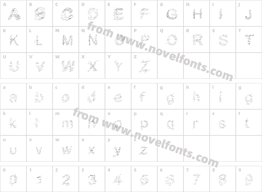 Spaz AttackCharacter Map