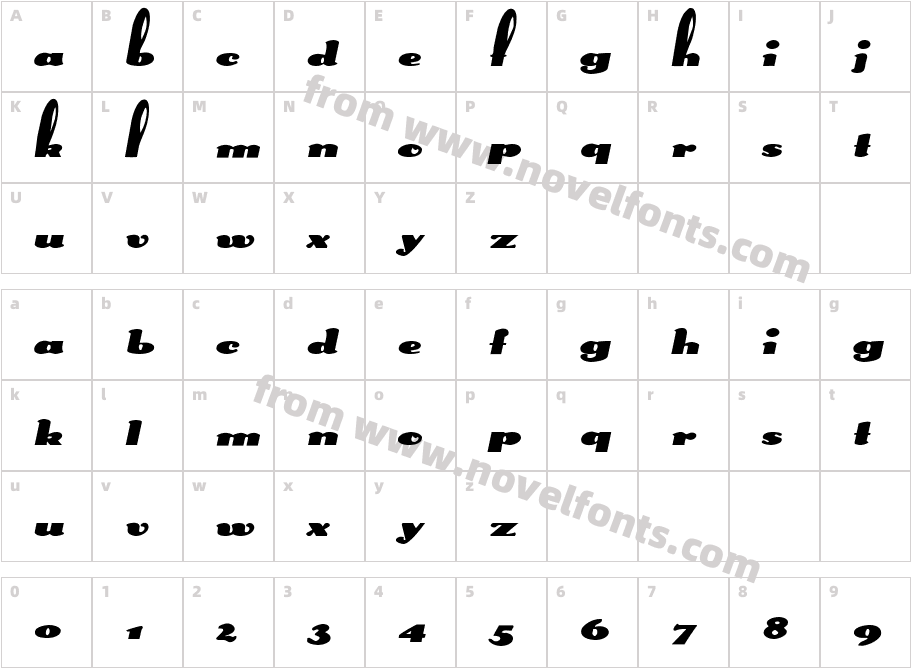 Splitting Hares Extended ObliqueCharacter Map