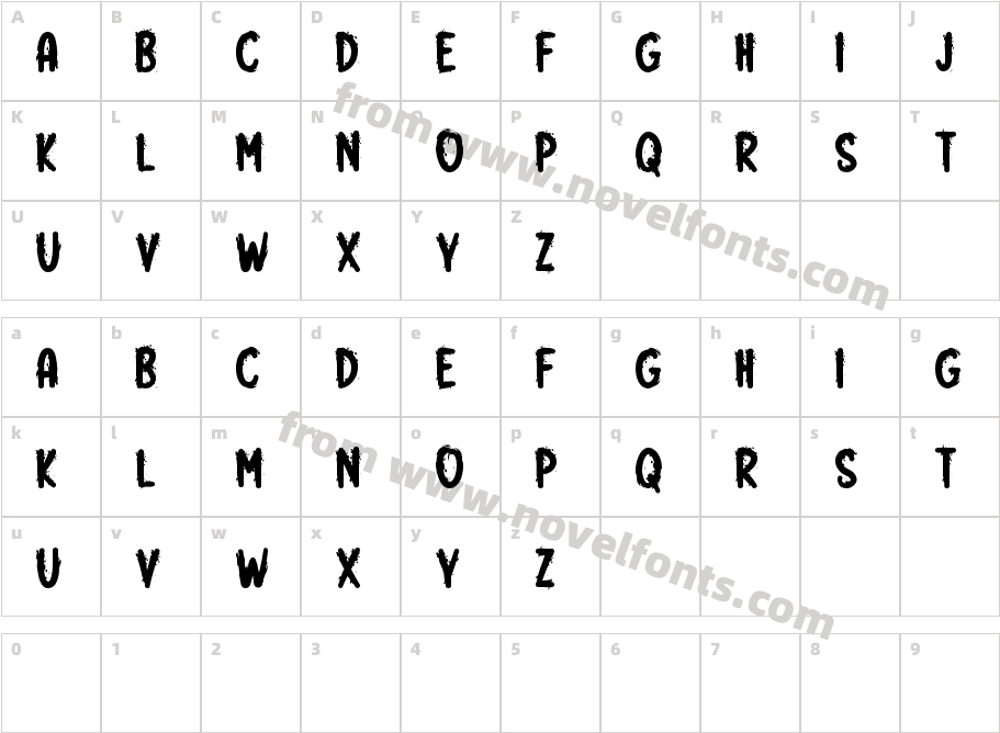 Spooky SphereCharacter Map