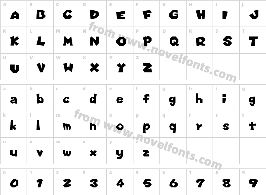 Super Mario Script3 RegularCharacter Map