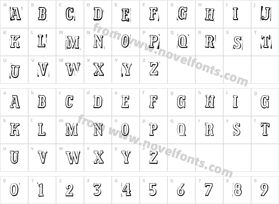 SuperiorCharacter Map