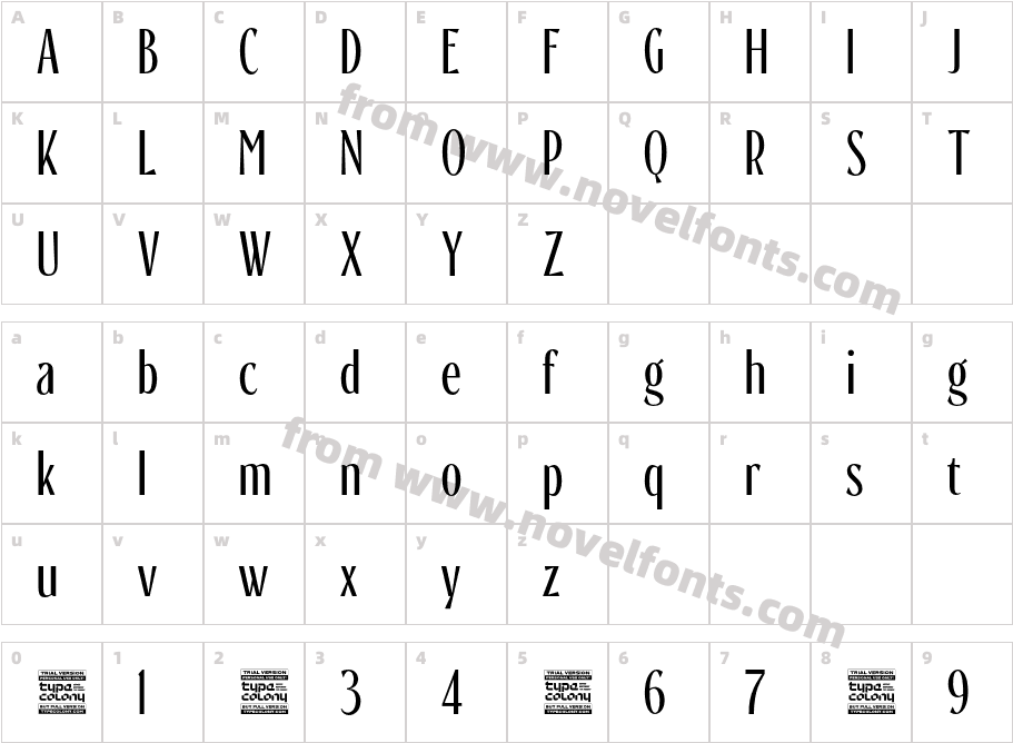 TC Casablanco Trial Version RegCharacter Map