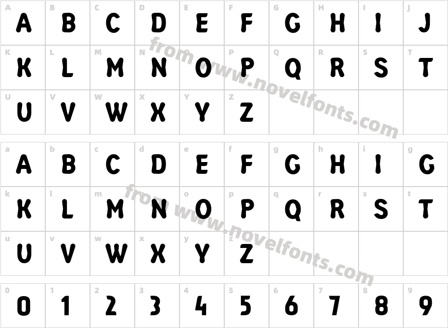 TEODEBASIC RegularCharacter Map