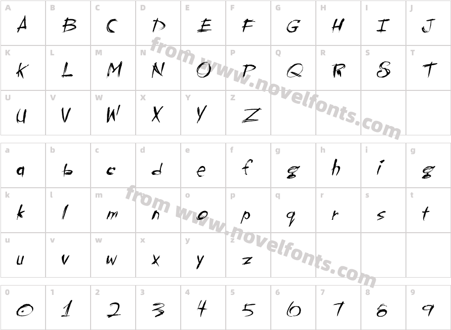 TXT Tough LoveCharacter Map