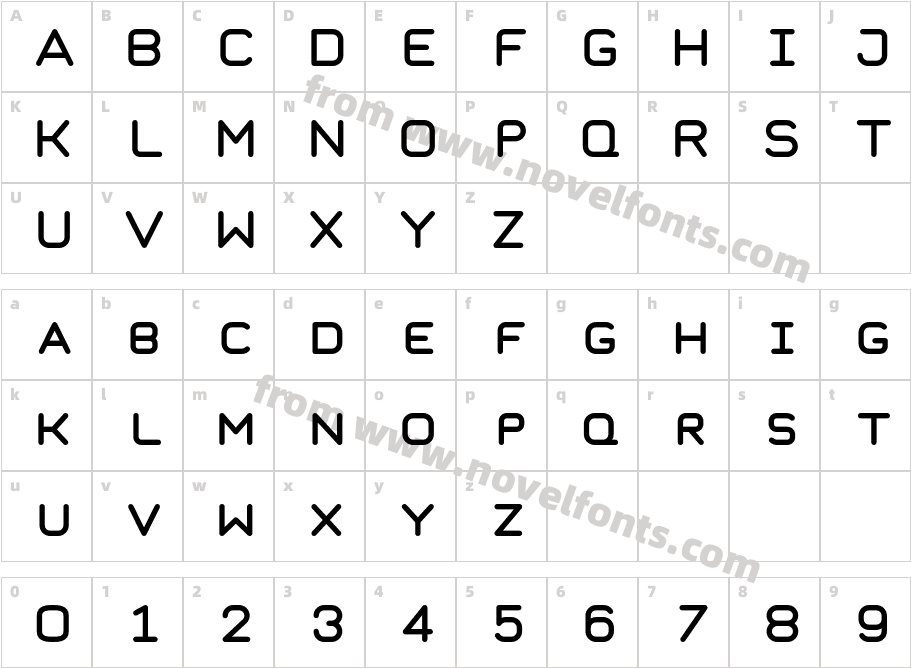 Taurus Mono BoldCharacter Map