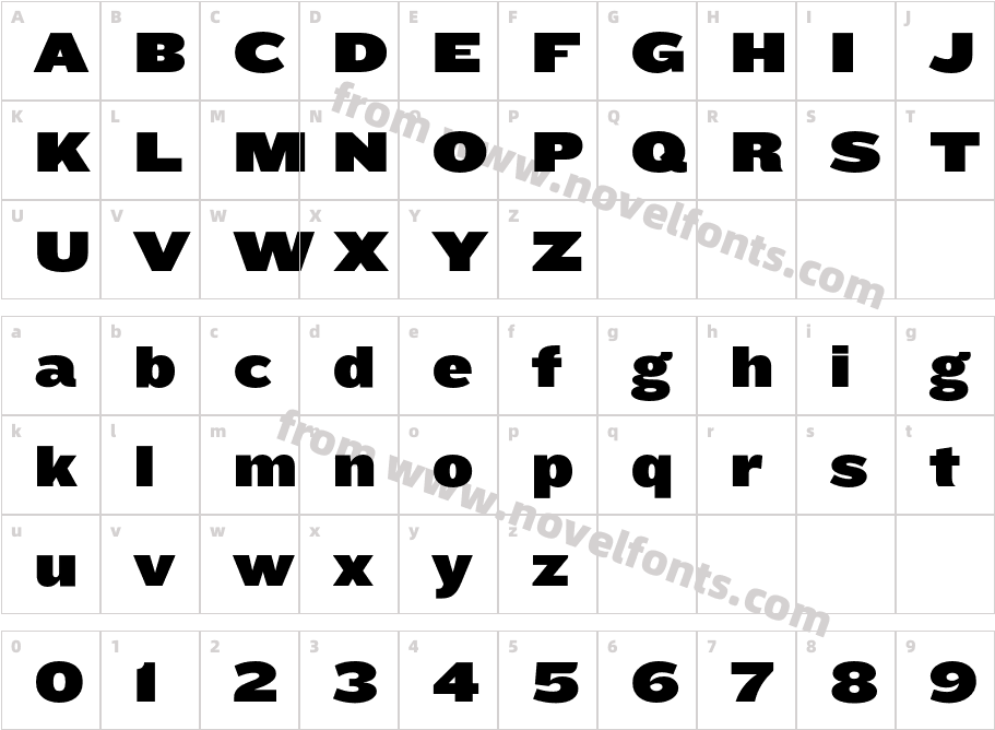 Knockout HTF94-UltmtSumoCharacter Map