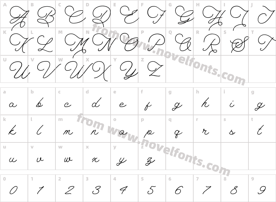 The SailyCharacter Map