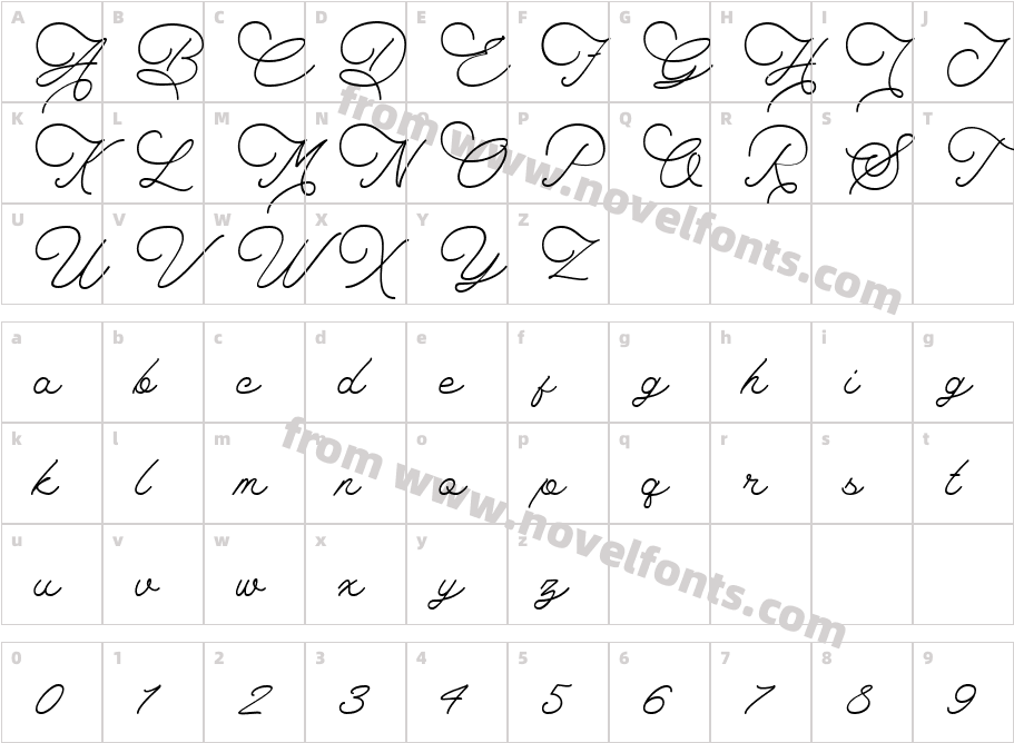 The SailyCharacter Map