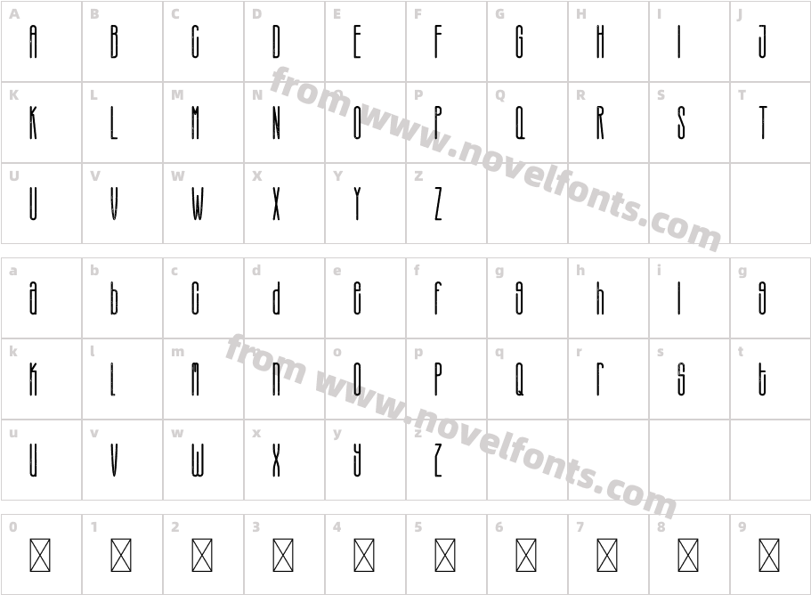 Therlalu Free Vers RoughCharacter Map
