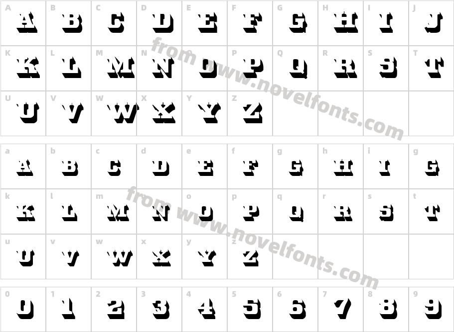 Three Dee NormalCharacter Map
