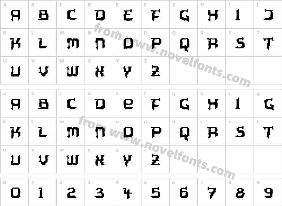 Tipi OrganicCharacter Map
