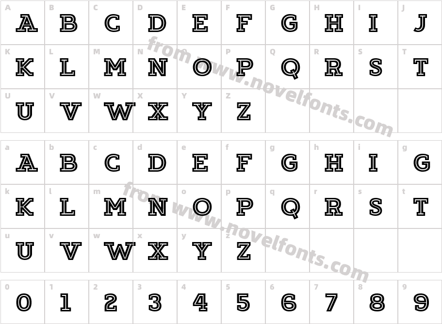 Tonder DemoCharacter Map