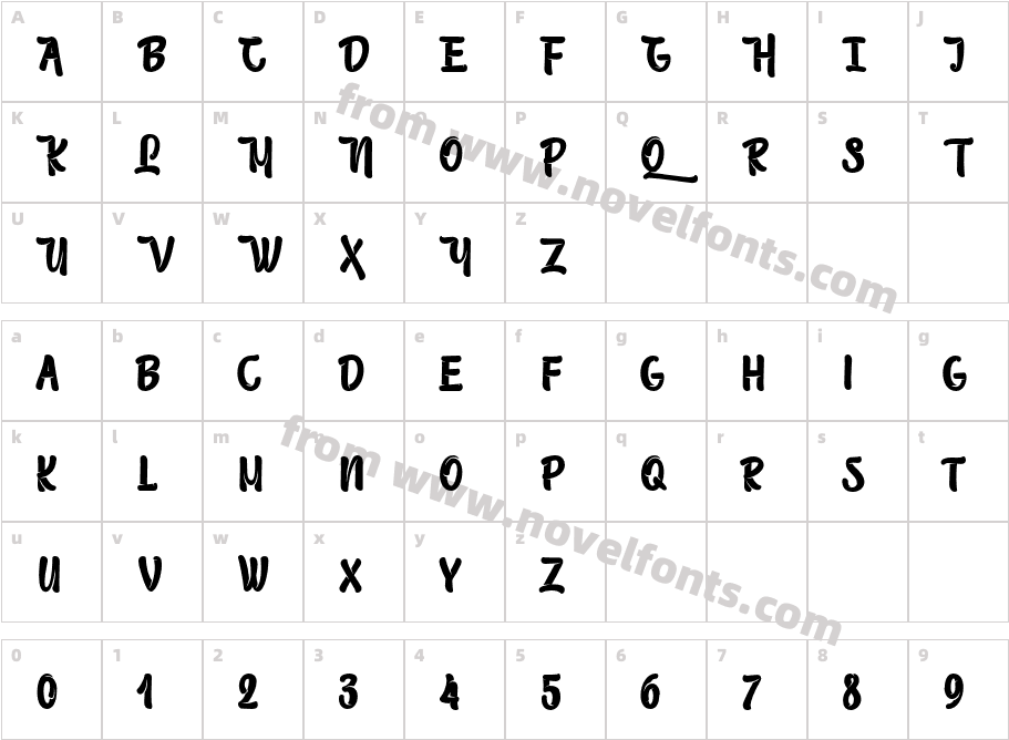 Tulipan Broken Caps ProCharacter Map