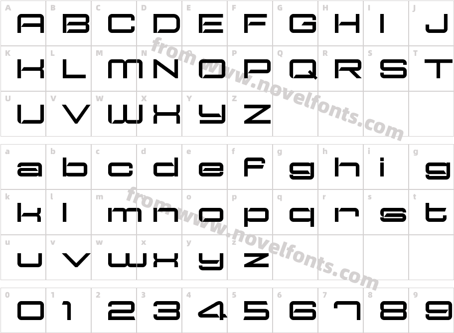 Typo Speed Wide DemoCharacter Map