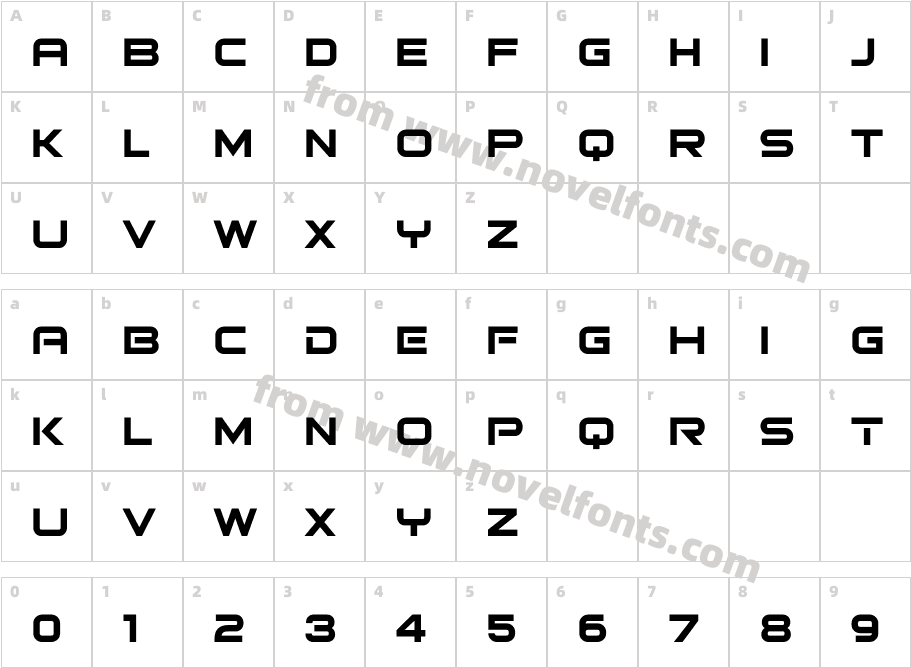 UTM Bitsumishi ProCharacter Map