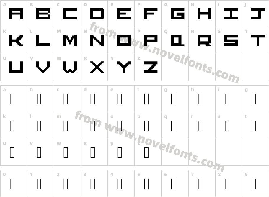 ViperCharacter Map