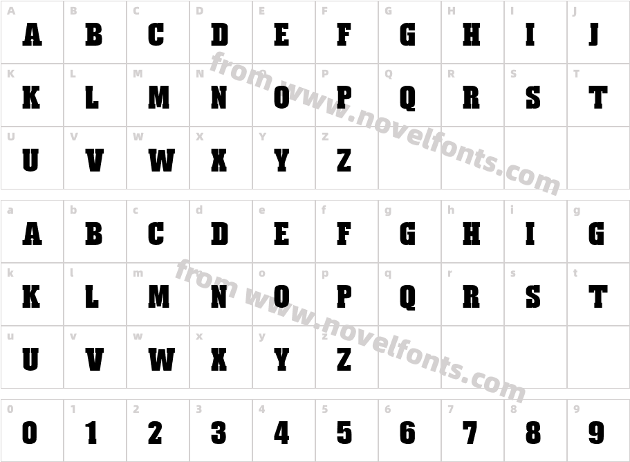 WG BarkerCharacter Map