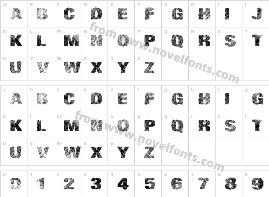 WG PatchworkCharacter Map
