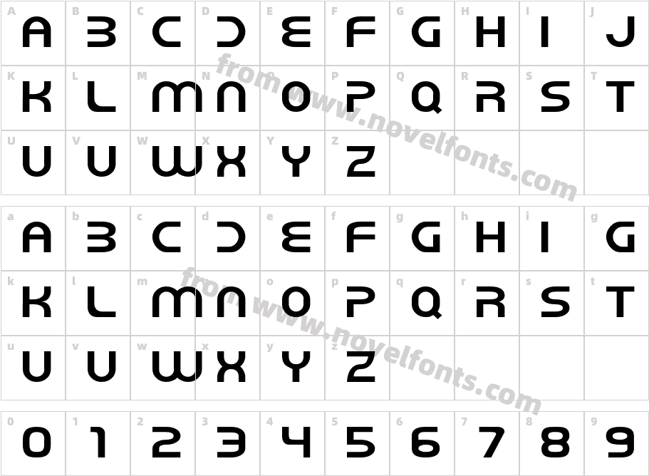 Warp DriveCharacter Map