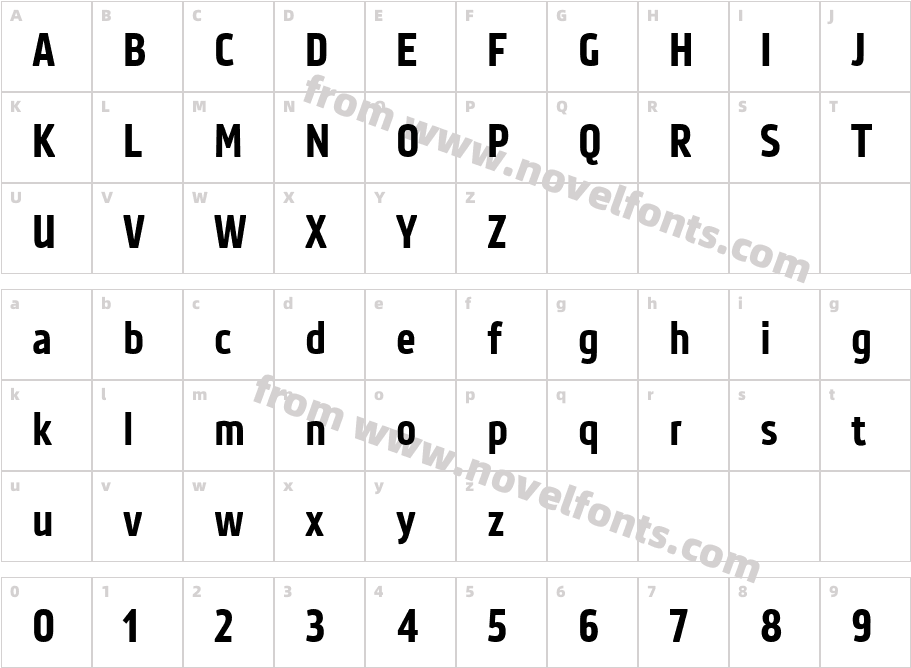 Warren NarrowCharacter Map