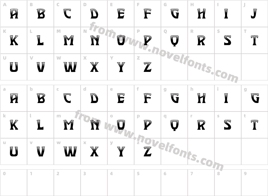 Waster Extract RegularCharacter Map