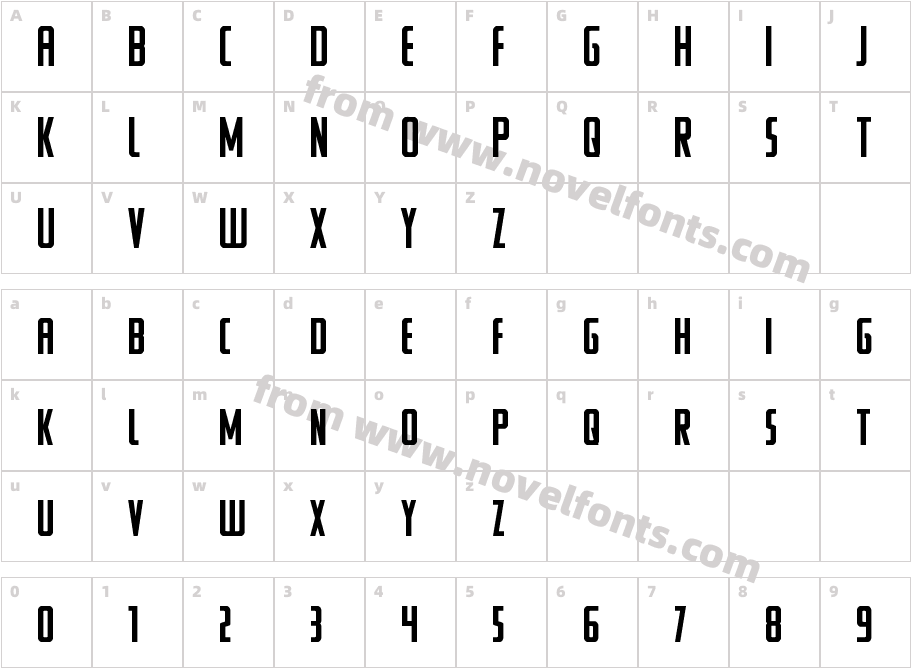 Watchtower TitleCharacter Map