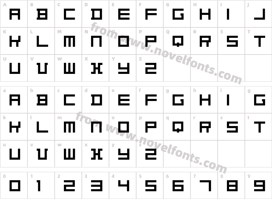 KonstructivCharacter Map