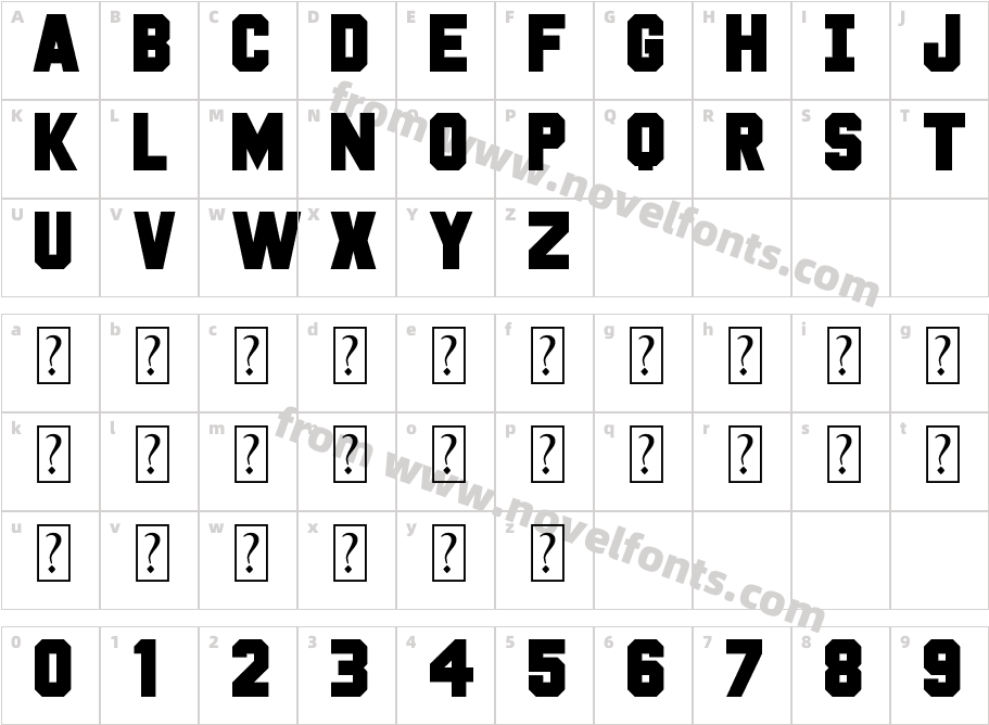 White FlameCharacter Map