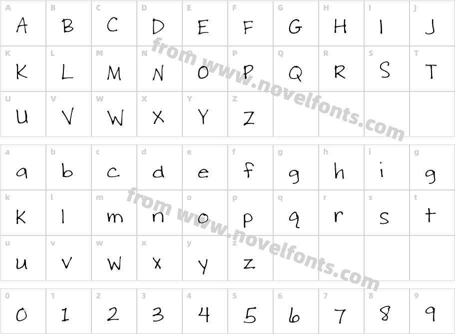 Writing StuffCharacter Map