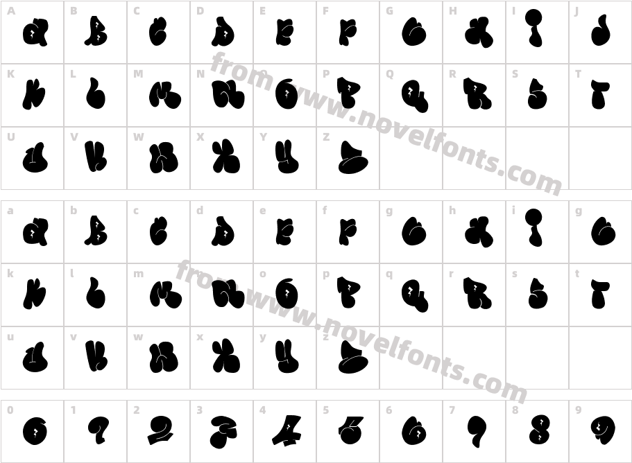 Wushand NormalCharacter Map