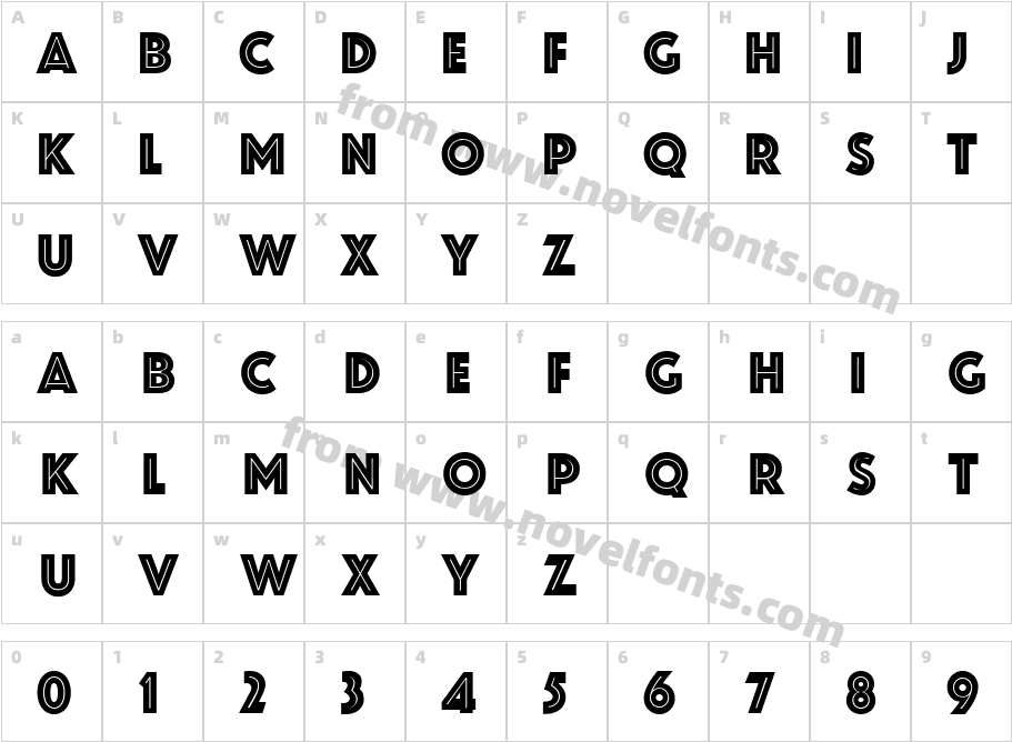Zamenhof InlineCharacter Map