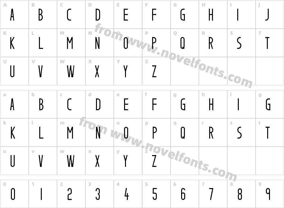 Zephyr RoughCharacter Map