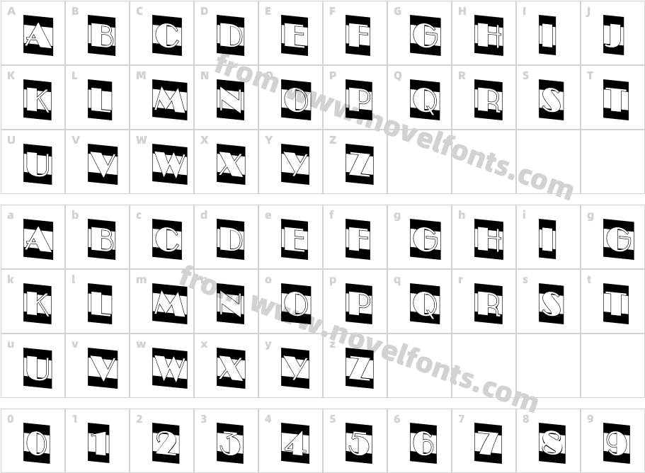 a_ Bento CmB&W DnCharacter Map