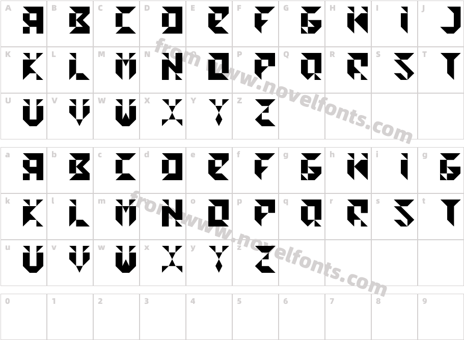 cedge1 RegularCharacter Map