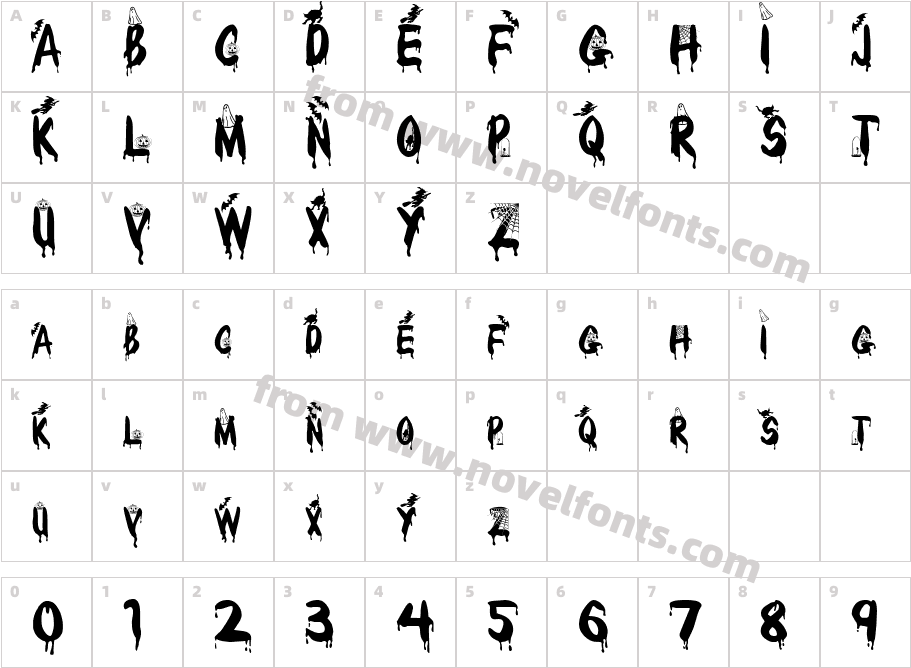clb-halloweenCharacter Map