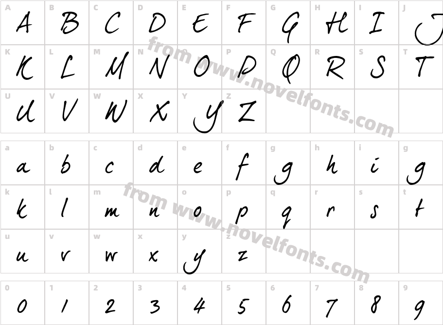 dear Joe 5 CASUALCharacter Map