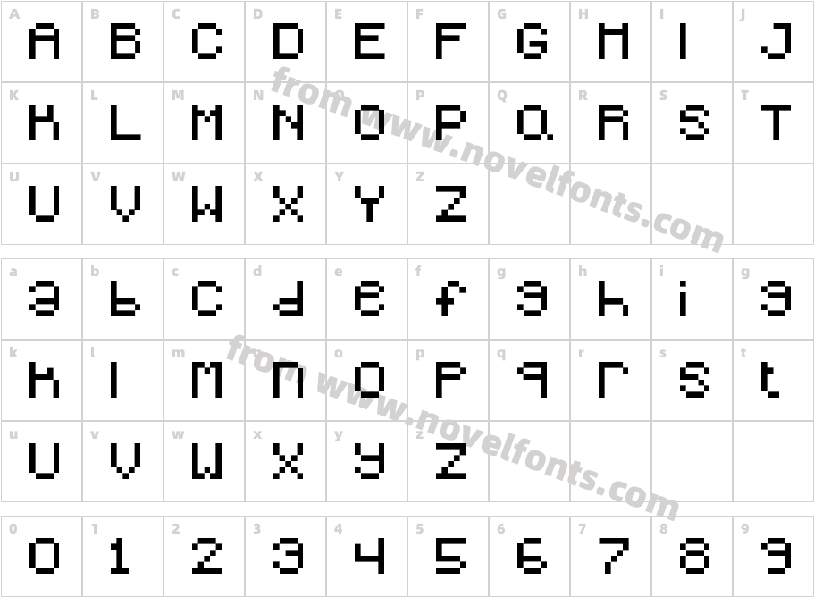 endlinkCharacter Map