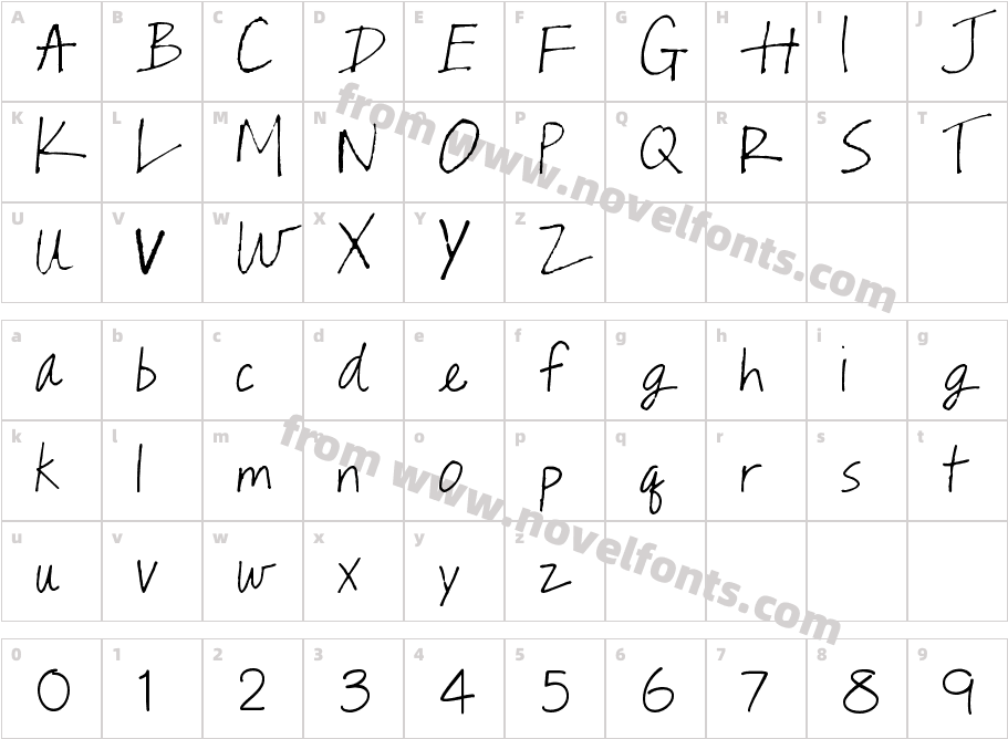 fontasticCharacter Map