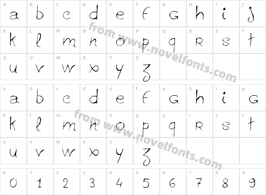 ginolib_Character Map
