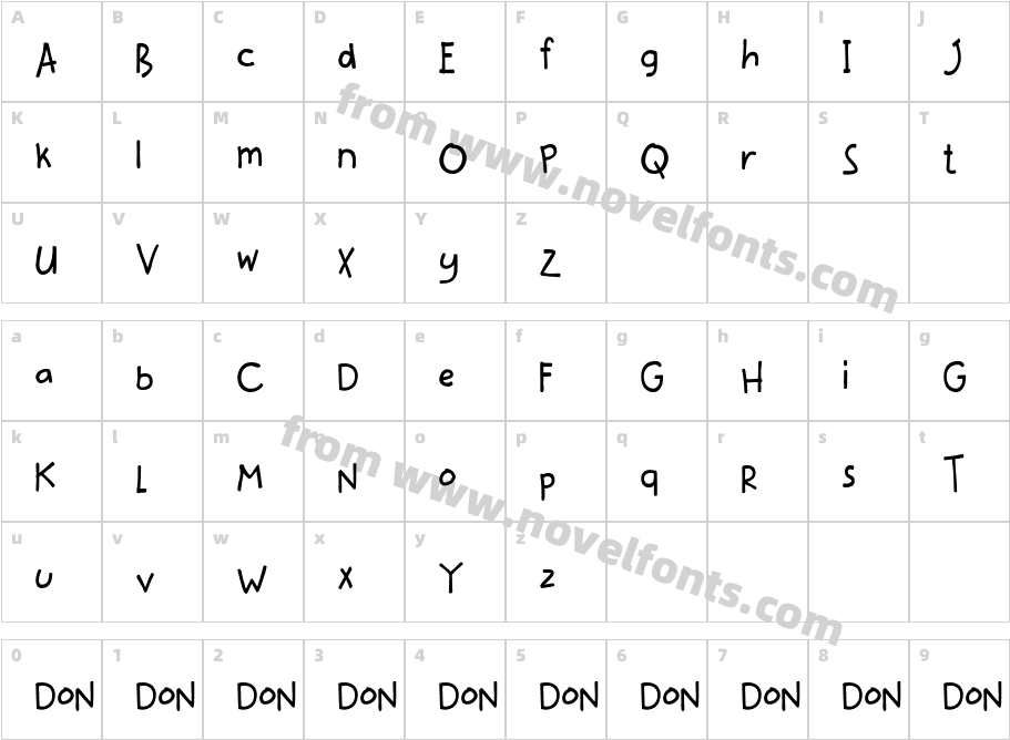 katkat_scrambledCharacter Map