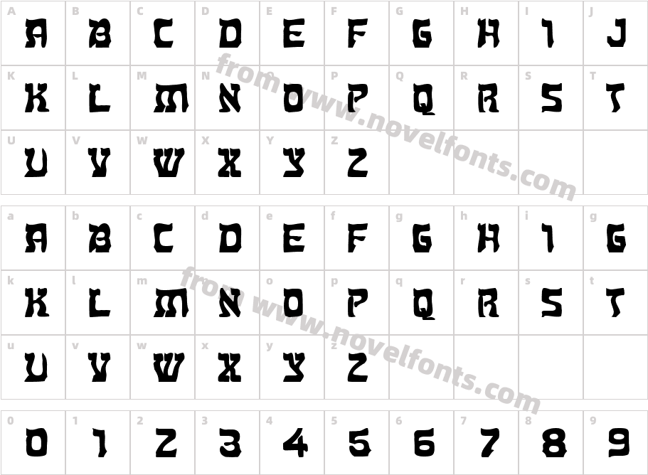 Kosher ExtendedCharacter Map