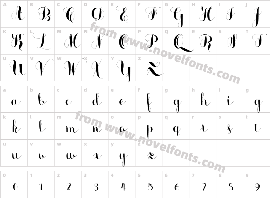 monmica BasicCharacter Map