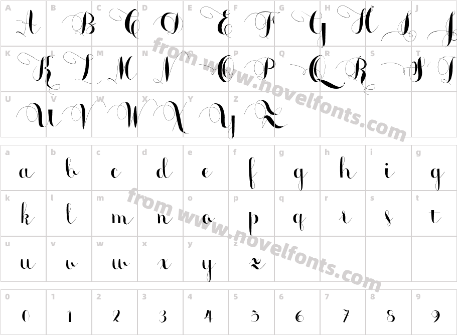 monmica FancyCharacter Map