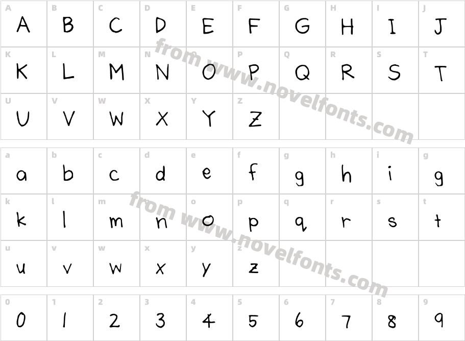 rimalikCharacter Map