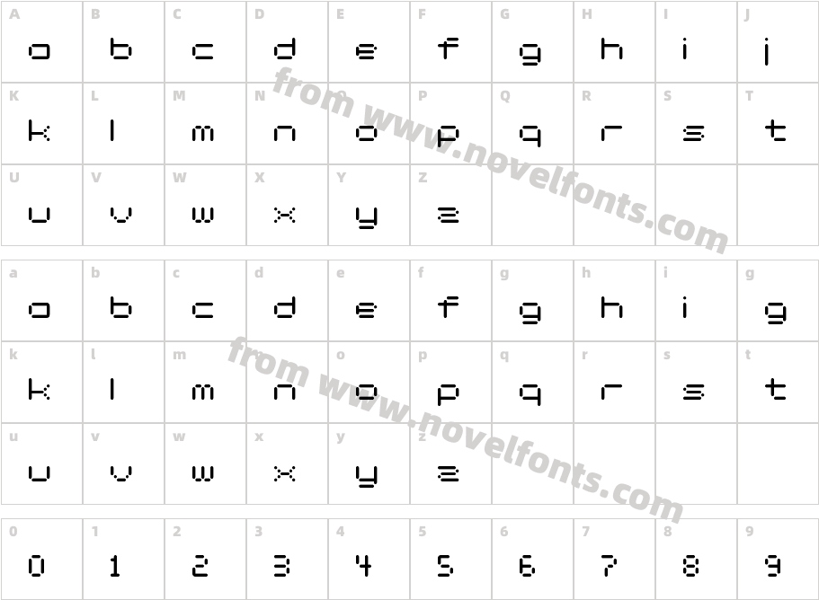 virale RegularCharacter Map