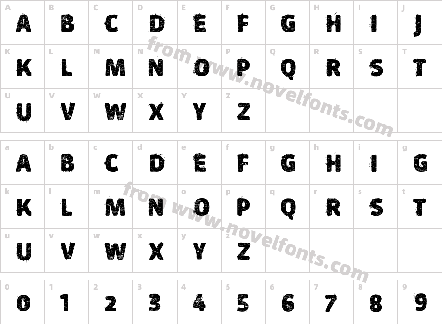 vtks sujinhaCharacter Map