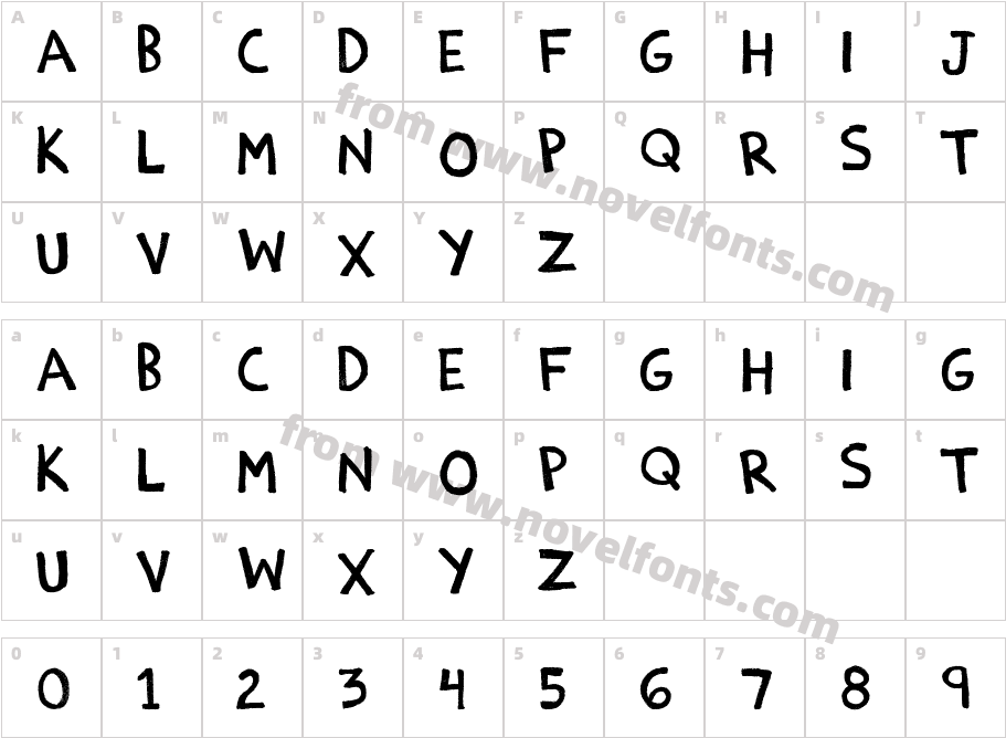 { Estoy Bueno!}Character Map