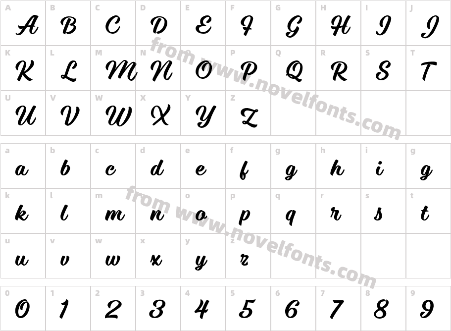 . Steak And Cheese Brush BoldCharacter Map